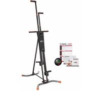 New Image Maxi Climber - Vertical Climbing Cardio Exercise Machine - Full Body Workout - Multifunctional At Home Gym Equipment - Black/Grey