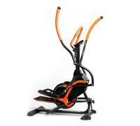 New Image FITT Strider Upright Elliptical Cross Trainer - 8 Levels of Magnetic Resistance - Adjustable Incline - LCD Display Monitors Speed, Distance, Time, Pulse & Calories - Phone & Tablet Holder