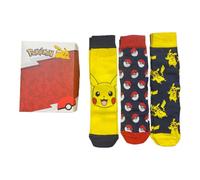 NEW IMPORT Pack of 3 Pokémon Socks for Adults