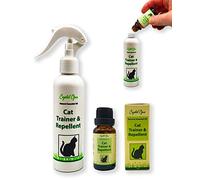 New & Improved Cat Deterrent Spray Makes 60+ Bottles. Indoor & Outdoor Training Spray. Stops Scratching, Peeing, Fouling & Entry. Natural Essential Oil Blend. Safe & Humane Control. Crystal Opus