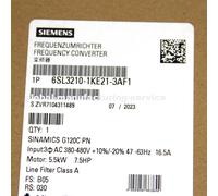 New In Box Siemens inverter 6SL3210-1KE21-3AF1