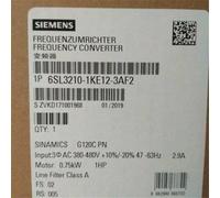 NEW in Box Siemens SINAMICS G120 6SL3210-1KE12-3AF2