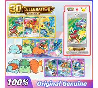 New in Stock Pokemon 30th Anniversary Celebration Original Partner Special Illustration Flash Card Set VOL1 First Bounce Cards 8 boxes