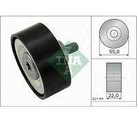NEW INA V-RIBBED BELT DEFLECTION GUIDE PULLEY OE QUALITY REPLACEMENT 532 0720 10