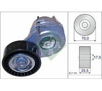 NEW INA V-RIBBED BELT TENSIONER PULLEY OE QUALITY REPLACEMENT 534 0438 10