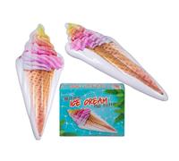 NEW INFLATABLE ICE CREAM FLOAT FUN LOUNGER SWIMMING POOL AIR TUBES WATER TOY
