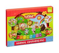 New Interactive Animal Learning Pad Toy for Kids, Educational Musical Toy with Colorful Forest Animals, Educational Baby Toy with Animal Sounds, Piano Music & Quiz Modes for Boys and Girls 24+ Months