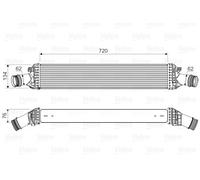 CHARGE AIR COOLER 818654 FOR AUDI A4/Allroad/S4 Q5/SUV A5/Sportback/S5 A8L A6