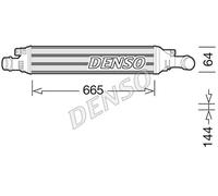 DENSO DIT02036 Intercooler