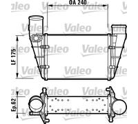 CHARGE AIR COOLER 817625 FOR VW AUDI A4/S4 A6/S6 AJM/ATJ/AVG/AFN 1.9L 4cyl 2.3L