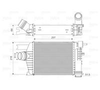VALEO 818343 Intercooler