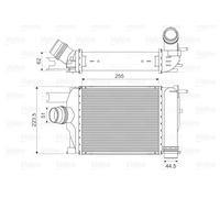 VALEO 818609 Intercooler