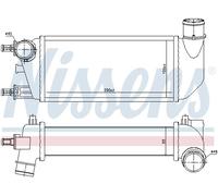 NISSENS 96577 Intercooler
