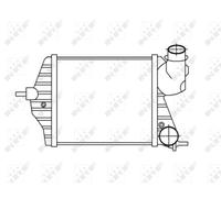 New Intercooler, charger for FIAT LANCIA:IDEA,MUSA,IDEA Van 46831804
