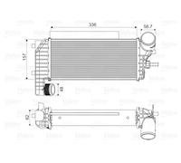 VALEO 818604 Intercooler