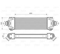 Valeo Intercooler, Engine Cooling 818550