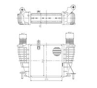NRF 309043 Intercooler