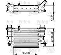 VALEO 818251 Intercooler