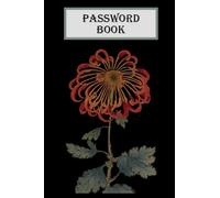 New Internet Password Book With Albhabetical tabs | Large Font | Small Size | Vintage Design | September 2021: Password Keeper for Seniors | 4 Pages per character | Remember your passowrd
