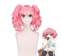 New Inu X Boku SS Roromiya Karuta Cosplay wig Heat resistant fibre hair Pink Anime Party wig + Wig Cap PL-055
