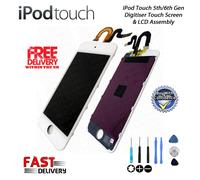 NEW iPod Touch 5th 6th 7th Gen Retina LCD Digitiser Touch Screen Repair - WHITE