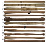 New Irish Bodhran Drum Beater Stick Various Design/Celtic Bodhrans Tipper,Celtic Wooden Frame Drum (4)