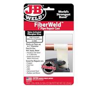 New J-B Weld FiberWeld Pipe Repair Cast 1" Kit 2.5Cm X 121Cm, Packaging May Vary