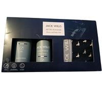 NEW Jack Will' All The Essentials Boxers and Body Duo Gift Set, Men's Grooming, Cedar Fusion Body Wash 200ml, Body Spray 150ml, Includes Boxers
