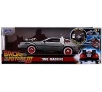 NEW Jada 1:24 Back To The Future Part III 3 Time Machine Delorean 32166