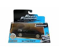 NEW Jada 1:32 Dom's Dodge Charger R/T Daytona Prima Black F&F 7 - 97214