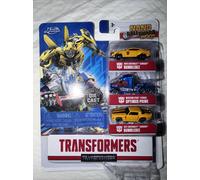NEW Jada Nano Hollywood Rides Transformers 2016 3 Pack Optimus Prime Bumblebee