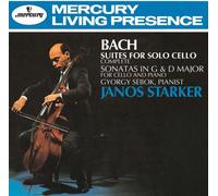 New JANOS STARKER-JS BACH: CELLO SUITE (ALL 6 SUITES). ETC.-JAPAN 2 CD