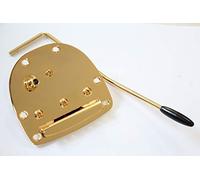 NEW Jazzmaster Jaguar Gold Left Hand TREMOLO Tailpiece Bridge Guitar Vibrato & Whammy