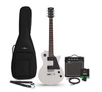 New Jersey Electric Guitar White 10W Guitar Amp & Accessory Pack