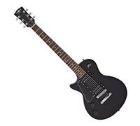 New Jersey Left Handed Electric Guitar by Gear4music, Black