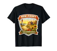 New Jersey The Garden State Souvenir Visitor Memorabilia T-Shirt