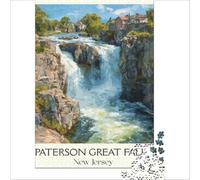 New Jersey Travel jigsaw 1000 pieces for adults | engaging activity for grandparents to keep the mind active and enjoy a pleasant afternoon at home to enjoy at home38x26cm