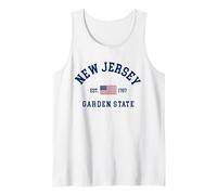 New Jersey Tshirt, Unisex New Jersey State Home Tank Top
