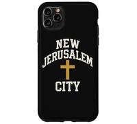 New Jerusalem City Cross Christian Faith Jesus Bible Verse Case for iPhone 11 Pro Max