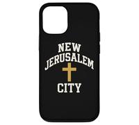 New Jerusalem City Cross Christian Faith Jesus Bible Verse Case for iPhone 12/12 Pro