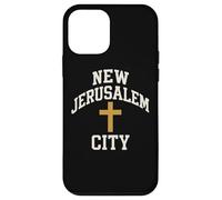 New Jerusalem City Cross Christian Faith Jesus Bible Verse Case for iPhone 12 mini