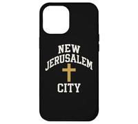 New Jerusalem City Cross Christian Faith Jesus Bible Verse Case for iPhone 12 Pro Max