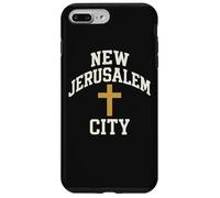 New Jerusalem City Cross Christian Faith Jesus Bible Verse Case for iPhone 7 Plus/8 Plus