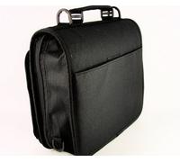 New Jet Black Deluxe Twin Compartment Shoulder Carry Case Bag for the Asus MeMO Pad Smart 10" Tablet - Cover & Accessories
