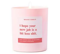 New Job Gift Funny Candle Hope Your New Job is Less Shit - Scent: Secret Beach Club