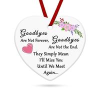 New Job Gifts Moving Away Gift for Best Friend Ceramics Ornaments Gifts Coworker Leaving Gifts for Women Men Farewell Gifts Going Away Gift for Colleagues Ceramic Decoration Ornament