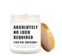 New Job, Good Luck & Congratulations Gifts You are Awesome - Lavender Scented Soy Wax Candle - Handmade Leaving, Motivational Gift for Colleagues, Women, Men, Friends, Boss (You are Awesome)