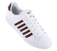 K-Swiss Classic Court TIEBREAK Leather Men's Sneakers White 07011-936 Shoes NEW