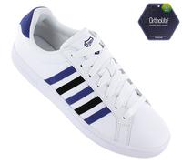 K-Swiss Classic Court TIEBREAK Leather Men's Sneakers White 07011-984 Shoes NEW