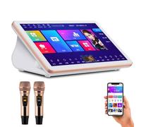 New Karaoke System,Touch Screen, With Mixer and Echo Function,Wifi+app, Smart Karaoke Player,Watch Movies, Karaoke, Live Broadcast 15.6in-2T